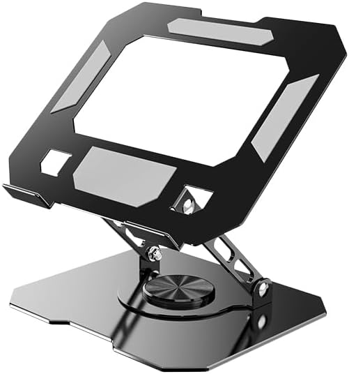 Adjustable Laptop Stand for Desk - 360° Rotating Ergonomic Laptop Riser, Foldable Portable Computer Stand Fits MacBook Air/Pro 10-16 Inchoffice Desk Accessories