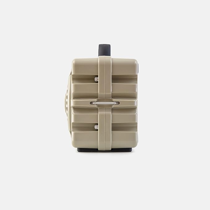 Turtlebox Original Gen 3: Portable Outdoor Bluetooth Speaker – Ultra-Loud (120dB), Waterproof (IP67), Rugged, Impact-Resistant, 3-Day Battery | Party Mode: Unlimited Pairing for Stereo Sound, Tan