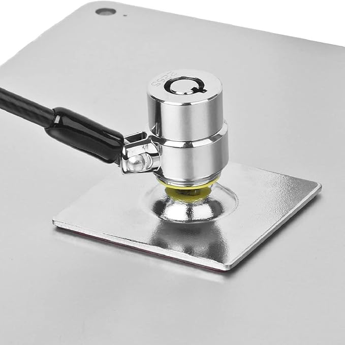 I3C Laptop Cable Lock Hardware Security Cable Lock Anti Theft Combination Lock with Anchor Plate, Laptop-Computer-Security-Locks (5Pack)