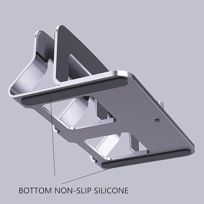 Desktop Stand Holder Adjustable Dock Vertical Saving Dock Space Saving for Laptop Notebook Vertical Ergonomic