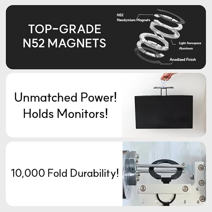 Phone Ring Holder for MagSafe Case, Strong Magnetic Cell Phone Grip, 360° Rotation Kickstand Compatible with iPhone and Android.