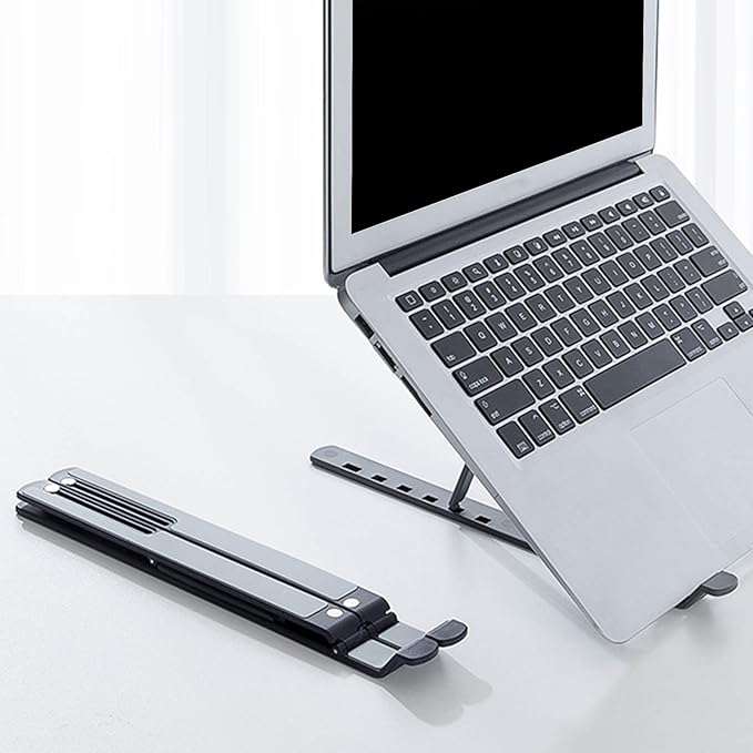 Foldable Desk Laptop Stand Notebook Adjustable 6 Gear Portable Holder for Tablet Desktop Ergonomic Laptop