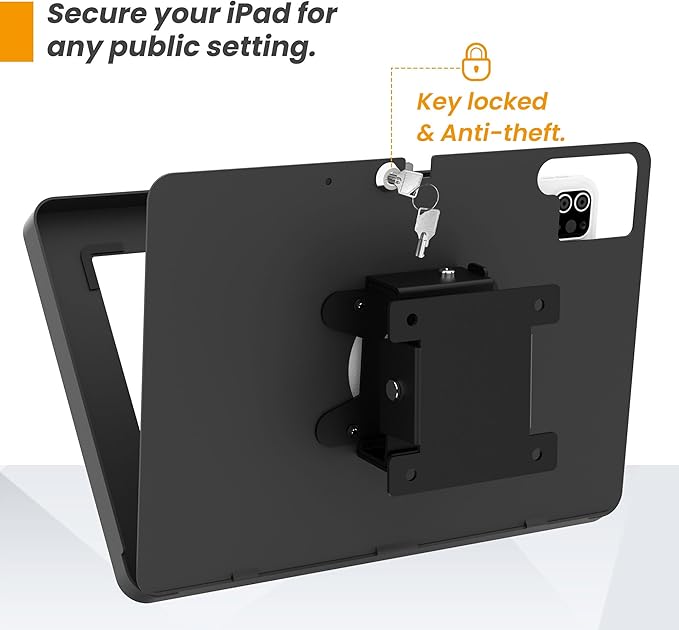 Tablet Wall Mount Compatible with 10.9" iPad 10th, Pro 11" 1 2 3 4, Air 4 5, Air 11", iPad 11"(A16) - BSW101BA