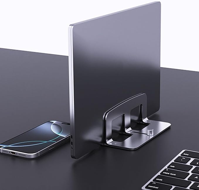 Desktop Stand Holder Adjustable Dock Vertical Saving Dock Space Saving for Laptop Notebook Vertical Ergonomic