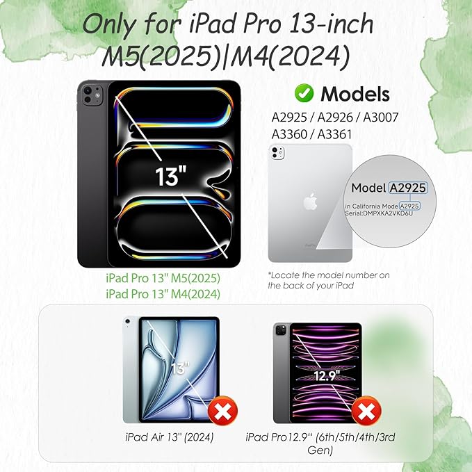 PandaShield 2-Pack Paper-feel Screen Protector Easy-Installation Box for iPad Pro [13-in.] M5/M4 (2025/2024),Matte,Write and Draw like on Paper,Bubble Free,Anti-Glare,Scratch Resistant,Apple Pencil Support