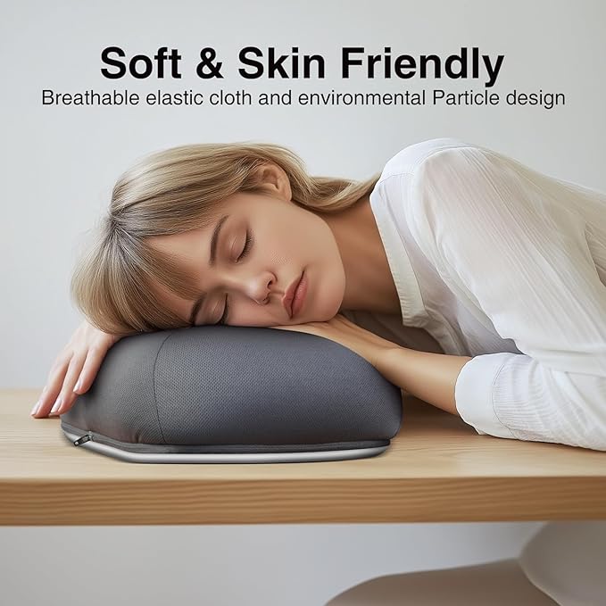 elitehood iPad Pillow Stand for Lap, Angle Adjustable Tablet Pillow Stand, Soft Cushion Tablet Holder for Bed Compatible with Laptop, MacBook, iPad Pro Air Mini, Kindle, Books & 4-15.6'' Devices, Grey