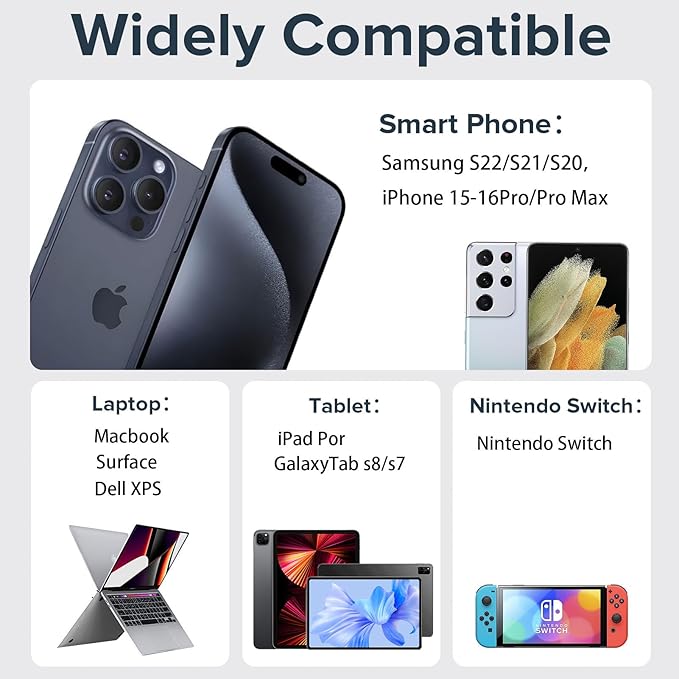 USB C to Ethernet Adapter 2 in 1 USB C to RJ45 Adapter with Type C PD Charging Port Compatible with iPhone16/Android/MacBook Supports 100Mbps Ethernet Network