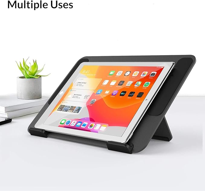 Avantree YS104 – Adjustable Aluminum Laptop Cooling Stand for Desk, Portable Holder for iPad, Tablet & Book, Foldable Ergonomic Riser Compatible with 9.7–16” Laptops including MacBook, Dell, HP & More