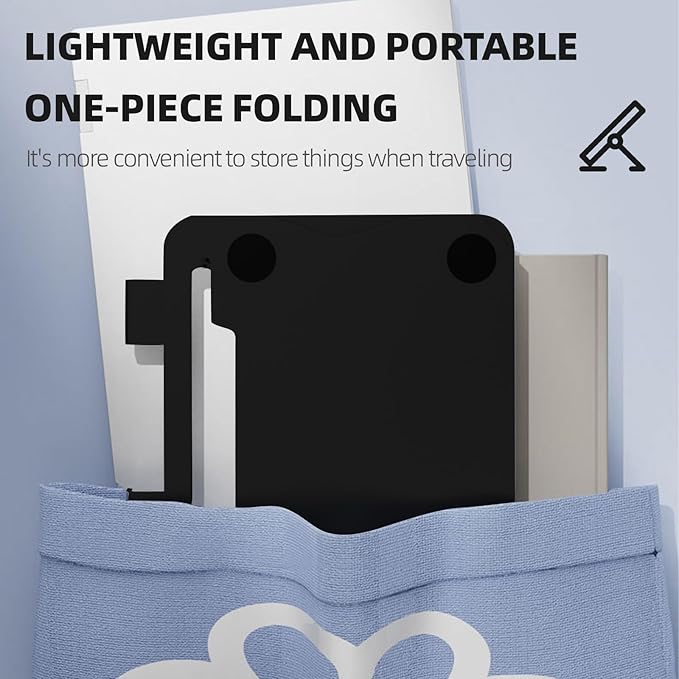 Djustable Laptop Stand with Dual Cooling Fans, Height Adjustable Ergonomic Aluminum Laptop Riser, 360° Rotating Base for Home Office & Gaming