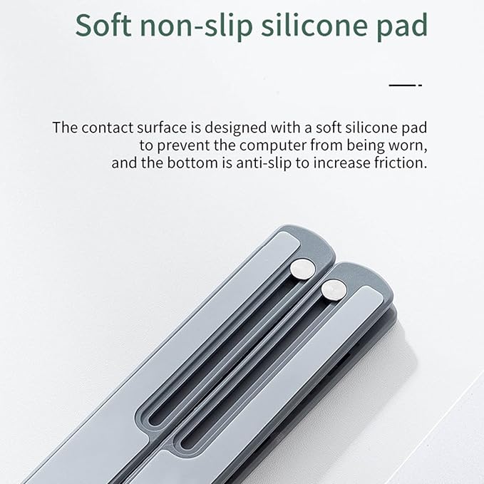 Foldable Desk Laptop Stand Notebook Adjustable 6 Gear Portable Holder for Tablet Desktop Ergonomic Laptop