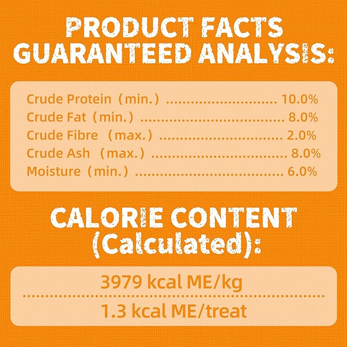 Just Try 13.4 OZ Pumpkin Cat Treats Cat Constipation Relief Hairball Control Healthy Salmon Snacks Training Biscuits Treats for Digestive Support Low Calorie Kitten Snacks