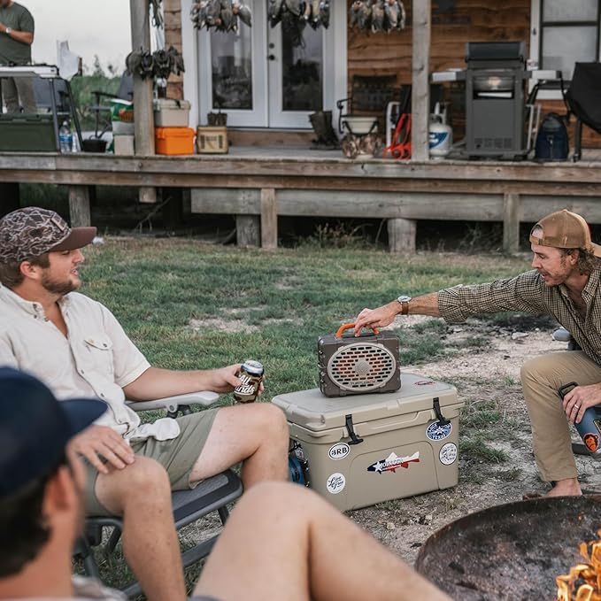 Turtlebox Original Gen 3: Portable Outdoor Bluetooth Speaker – Ultra-Loud (120dB), Waterproof (IP67), Rugged, Impact-Resistant, 3-Day Battery | Party Mode: Unlimited Pairing for Stereo Sound, Delta